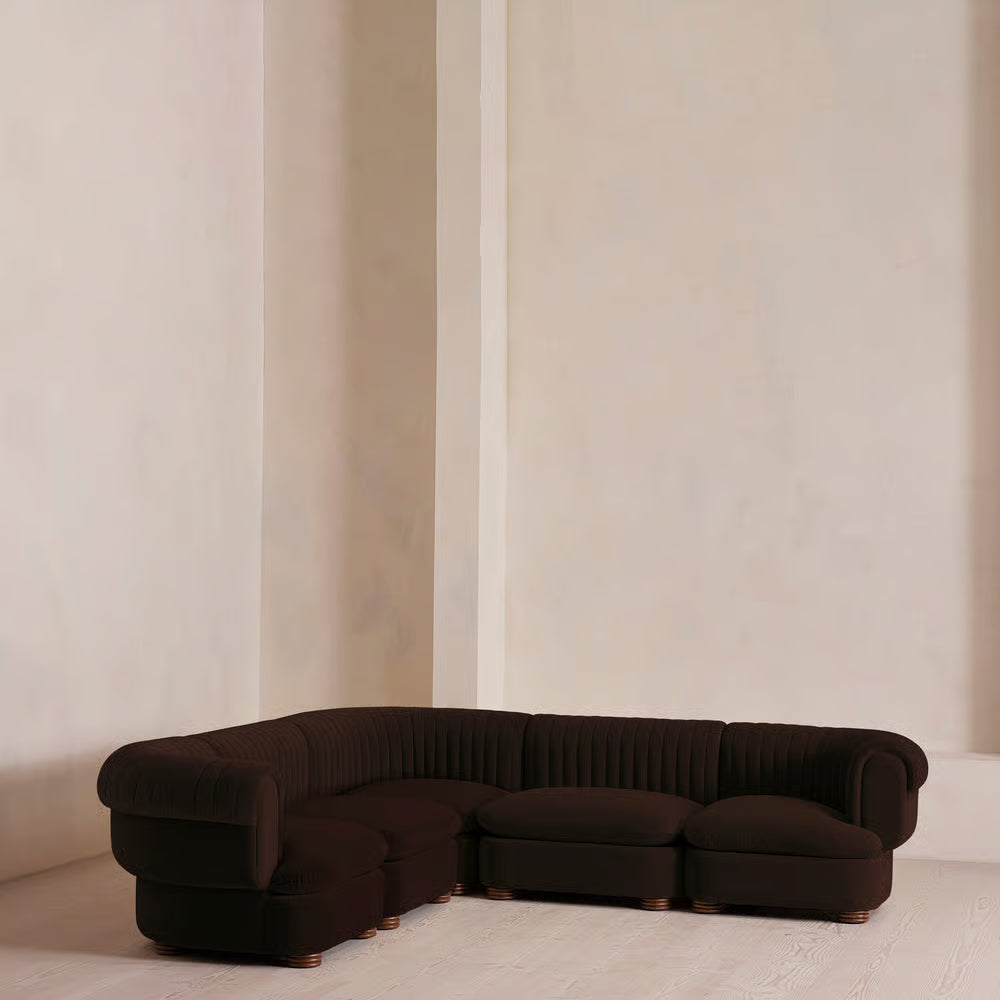 Luvion Kadife L Koltuk