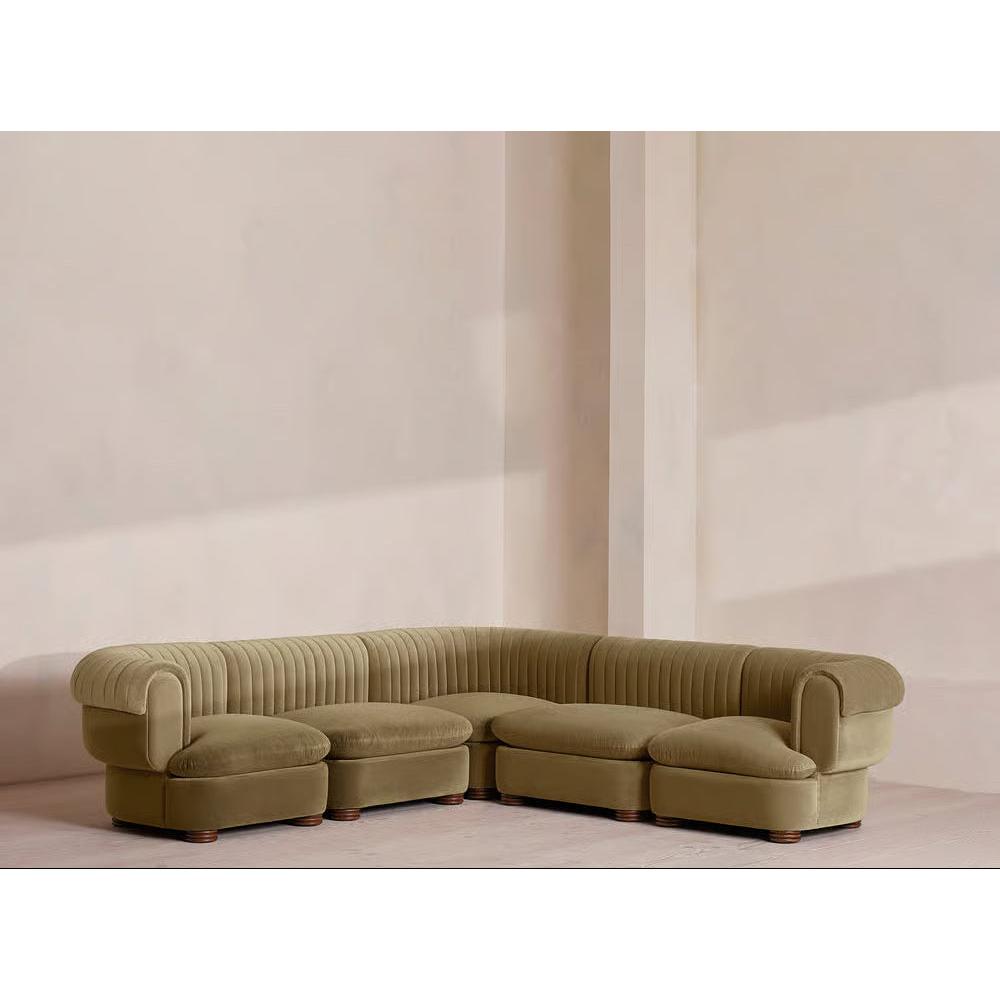 Luvion Kadife L Koltuk