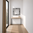 Luxmur Dekoratif Duvar Aynası – 60x60 cm / Luxmur Duvar Aynası 60x60 cm | Modern Metal Çerçeveli Dekoratif Ayna