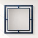 Luxmur Dekoratif Duvar Aynası – 60x60 cm / Luxmur Duvar Aynası 60x60 cm | Modern Metal Çerçeveli Dekoratif Ayna