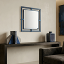 Luxmur Dekoratif Duvar Aynası – 60x60 cm / Luxmur Duvar Aynası 60x60 cm | Modern Metal Çerçeveli Dekoratif Ayna