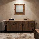 Luxmur Dekoratif Duvar Aynası – 60x60 cm / Luxmur Duvar Aynası 60x60 cm | Modern Metal Çerçeveli Dekoratif Ayna