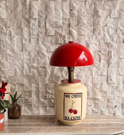Ma Cherie El Yapımı Seramik Abajur