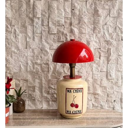 Ma Cherie El Yapımı Seramik Abajur