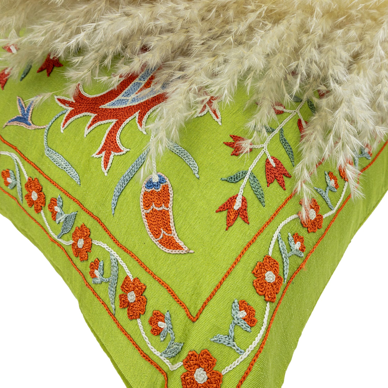 Mabel Floral Tasarımlı Kırlent 50x50 cm-Yastık & Kırlent-Soho Antiq-NowShopFun
