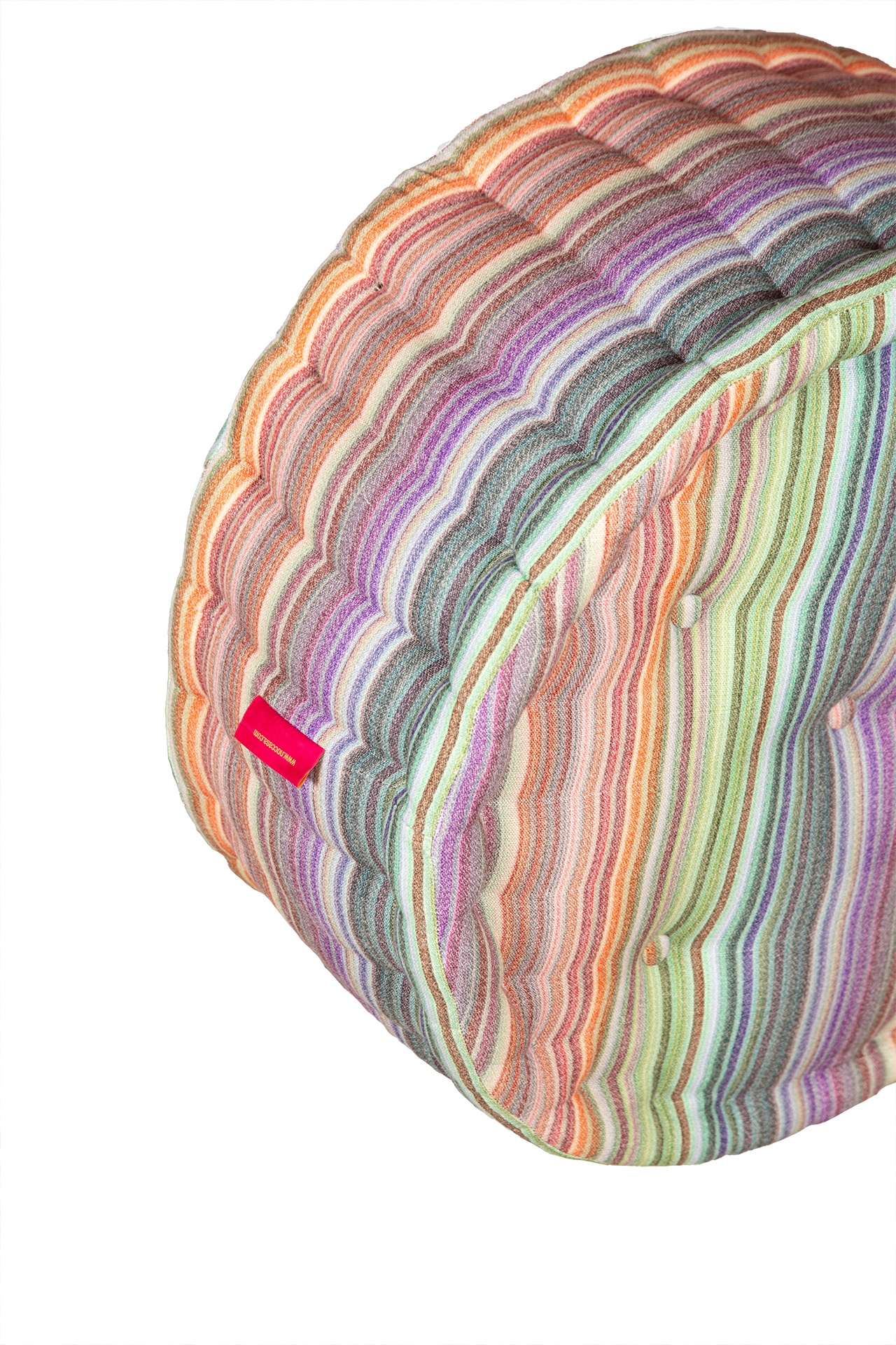 Macaron Pouff Çizgili