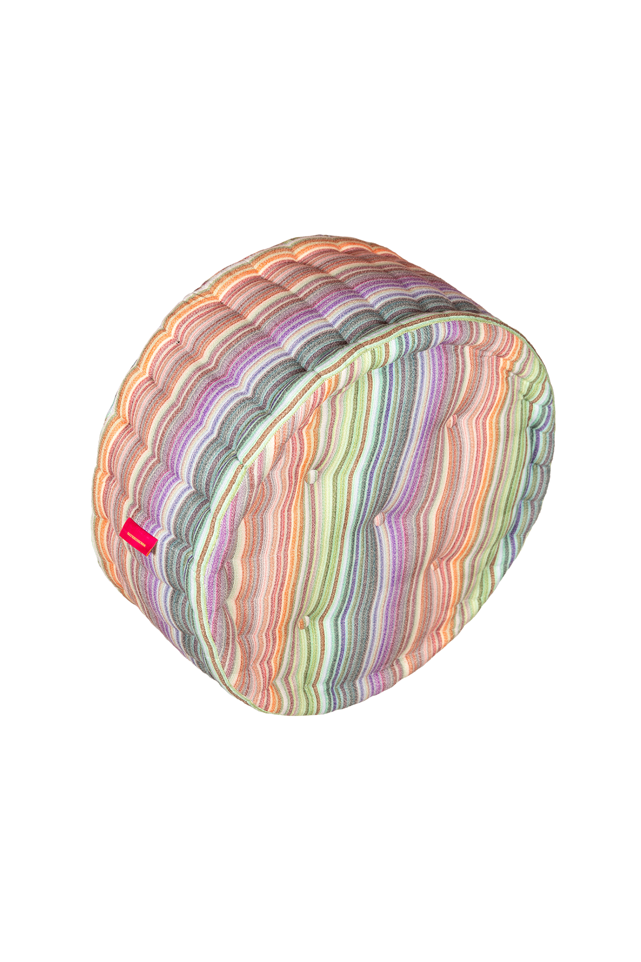 Macaron Pouff Çizgili