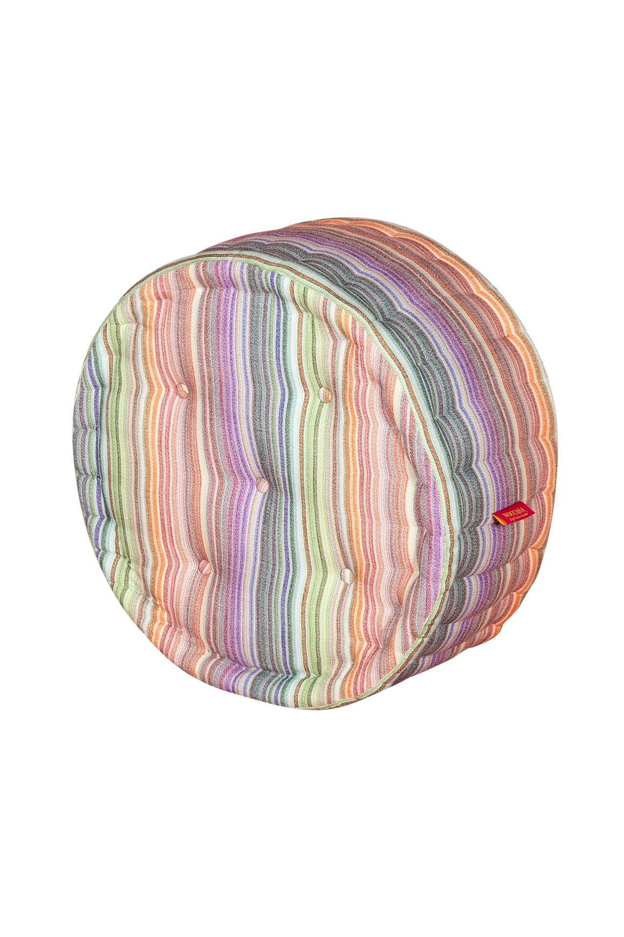 Macaron Pouff Çizgili