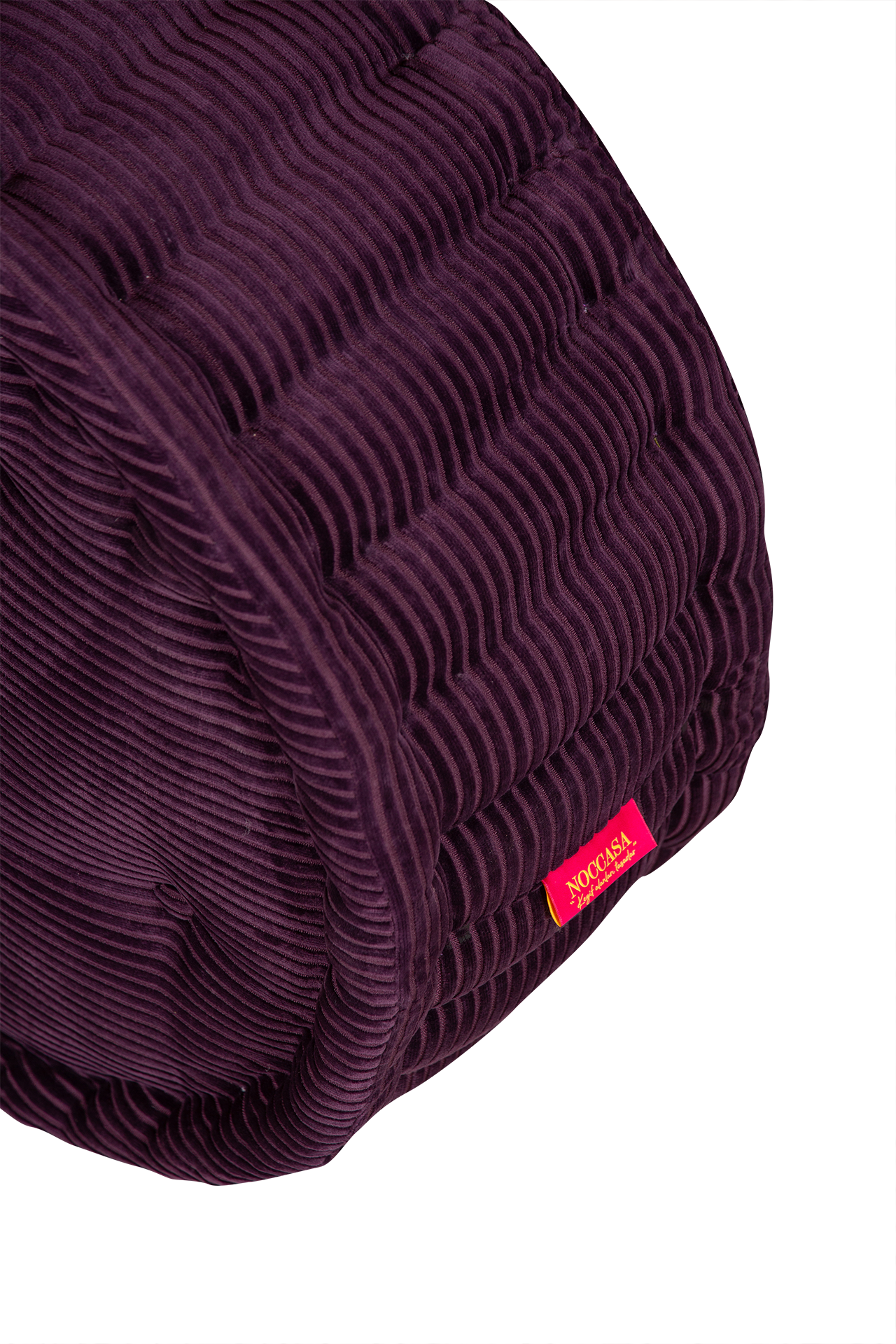 Macaron Pouff Fitilli Kadife