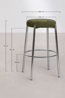 Magna Çelik Bar Taburesi | 75cm