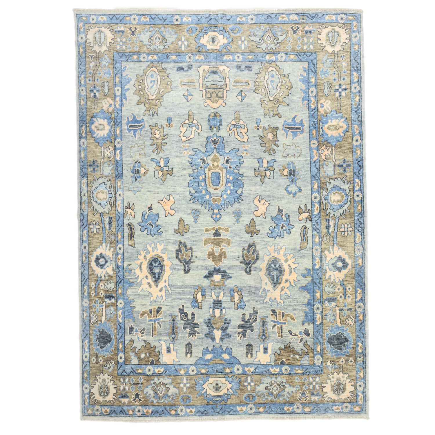 Maise El Dokuma Yün Uşak Halısı 254x290 cm