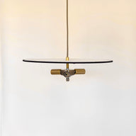 Maison Drum Siyah Biyeli Modern Kapalı Davul Avize-Avize-Levaillant-NowShopFun