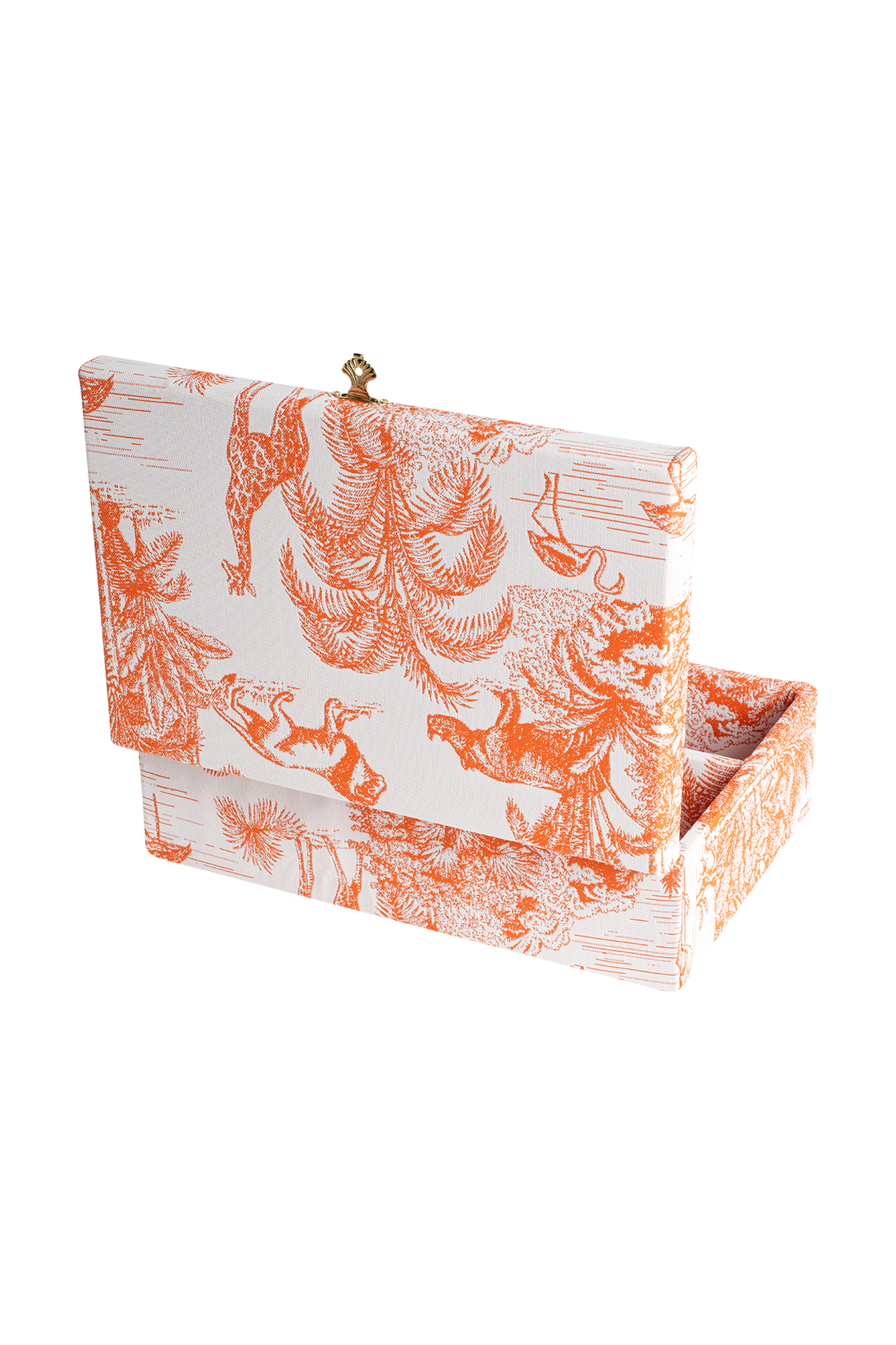 Majorella Turuncu Bölmeli Aksesuar Kutusu