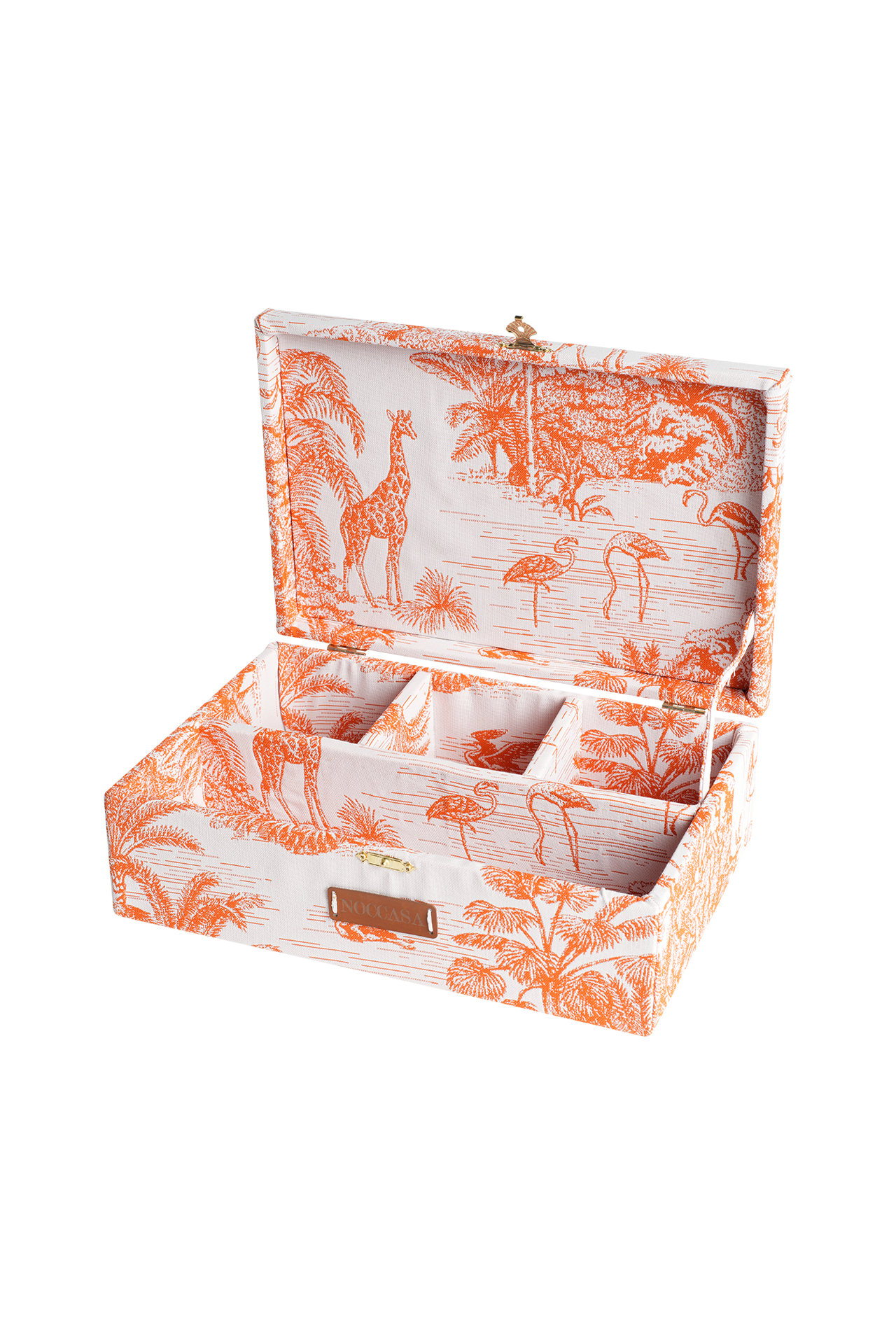 Majorella Turuncu Bölmeli Aksesuar Kutusu