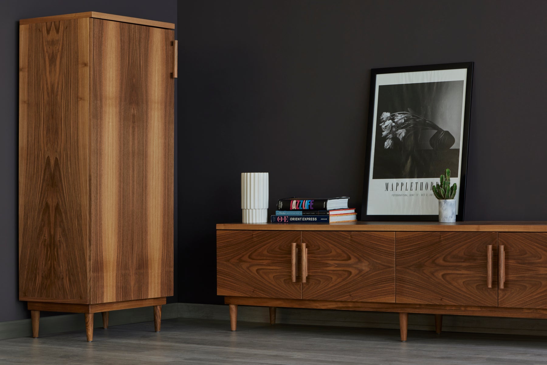 Malin Ahşap Ceviz Tv Ünitesi