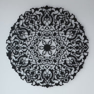 Mandala Metal Duvar Dekoru