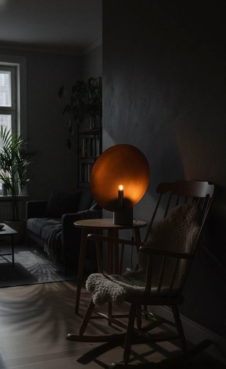 Måneskinn Abajur