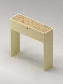 Mao Ahşap Kaplama Dresuar-Dresuar-Baya Online-pastel sarı-NowShopFun