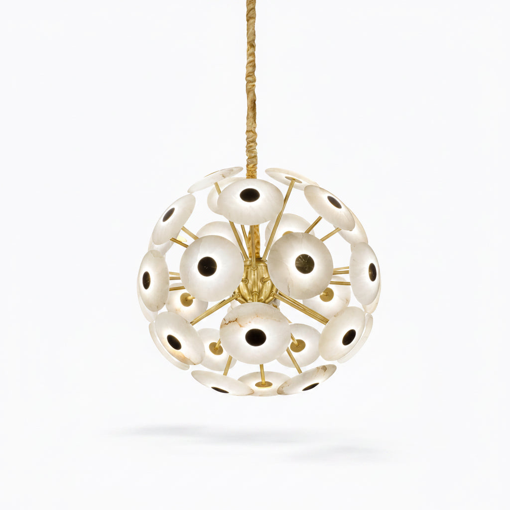 Marble Sphere Mermer Avize