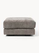 Marcia Yumuşak Oturumlu Şönil Döşemeli Puf-Puf-Innature Home-Açık Bej-NowShopFun