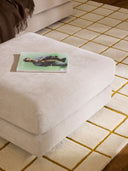 Marcia Yumuşak Oturumlu Şönil Döşemeli Puf-Puf-Innature Home-Açık Bej-NowShopFun