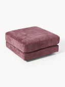 Marcia Yumuşak Oturumlu Şönil Döşemeli Puf-Puf-Innature Home-Açık Bej-NowShopFun