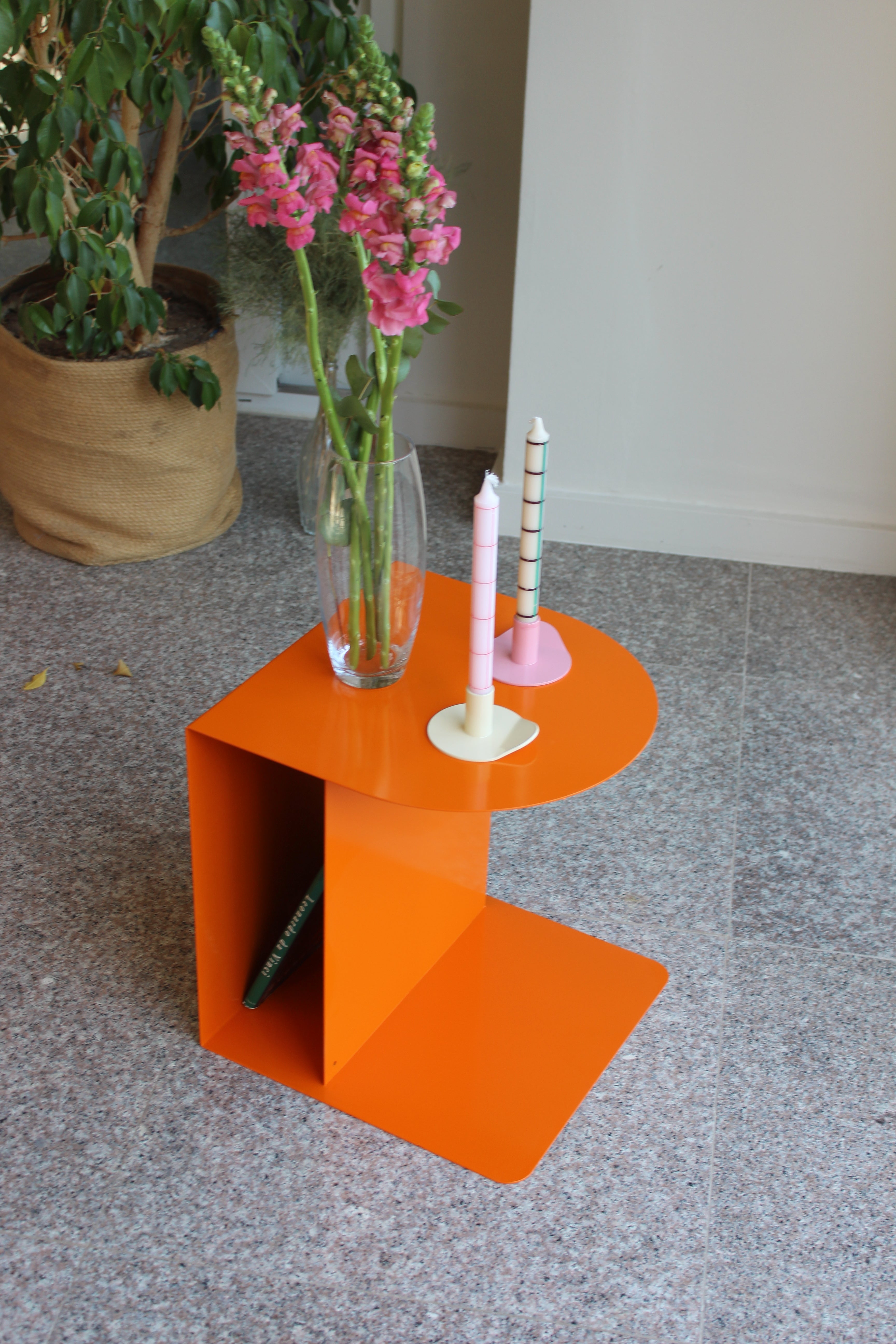 Marela Kırmızı Sehpa