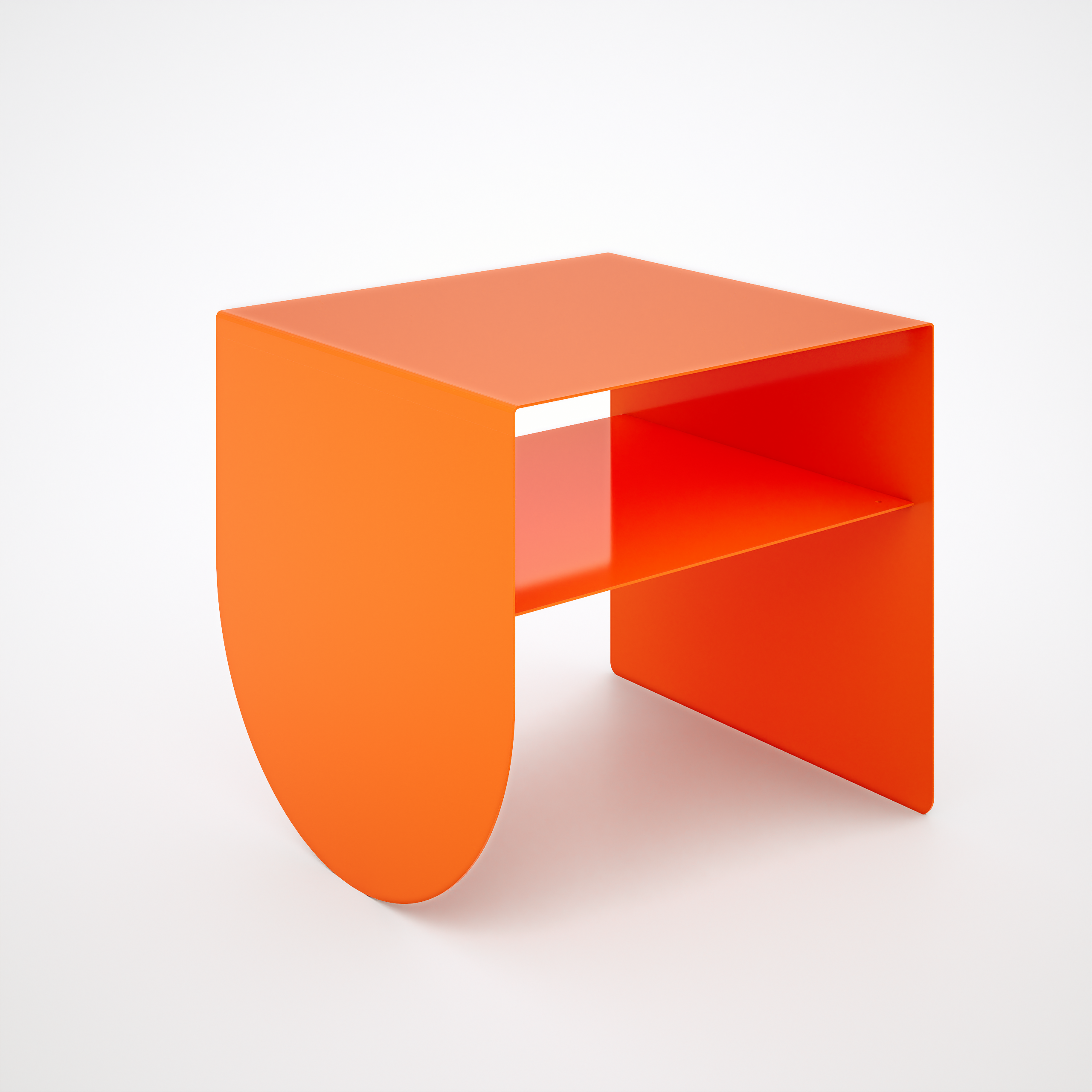 Marela Turuncu Sehpa