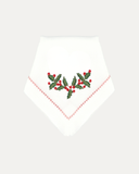 Mariaida Home Christmas Çiçek Nakışlı Peçete Beyaz 2 Li Set-Mariaida Home-NowShopFun