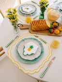 Mariaida Home Ondulado Peçete Ananas 2 Li Set-Mariaida Home-NowShopFun