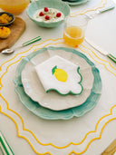 Mariaida Home Ondulado Peçete Limon 2 Li Set-Mariaida Home-NowShopFun