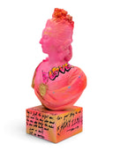Marie Antoinette Heykeli | Pembe Graffiti & Pop Art Büst