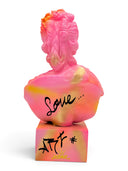 Marie Antoinette Heykeli | Pembe Graffiti & Pop Art Büst