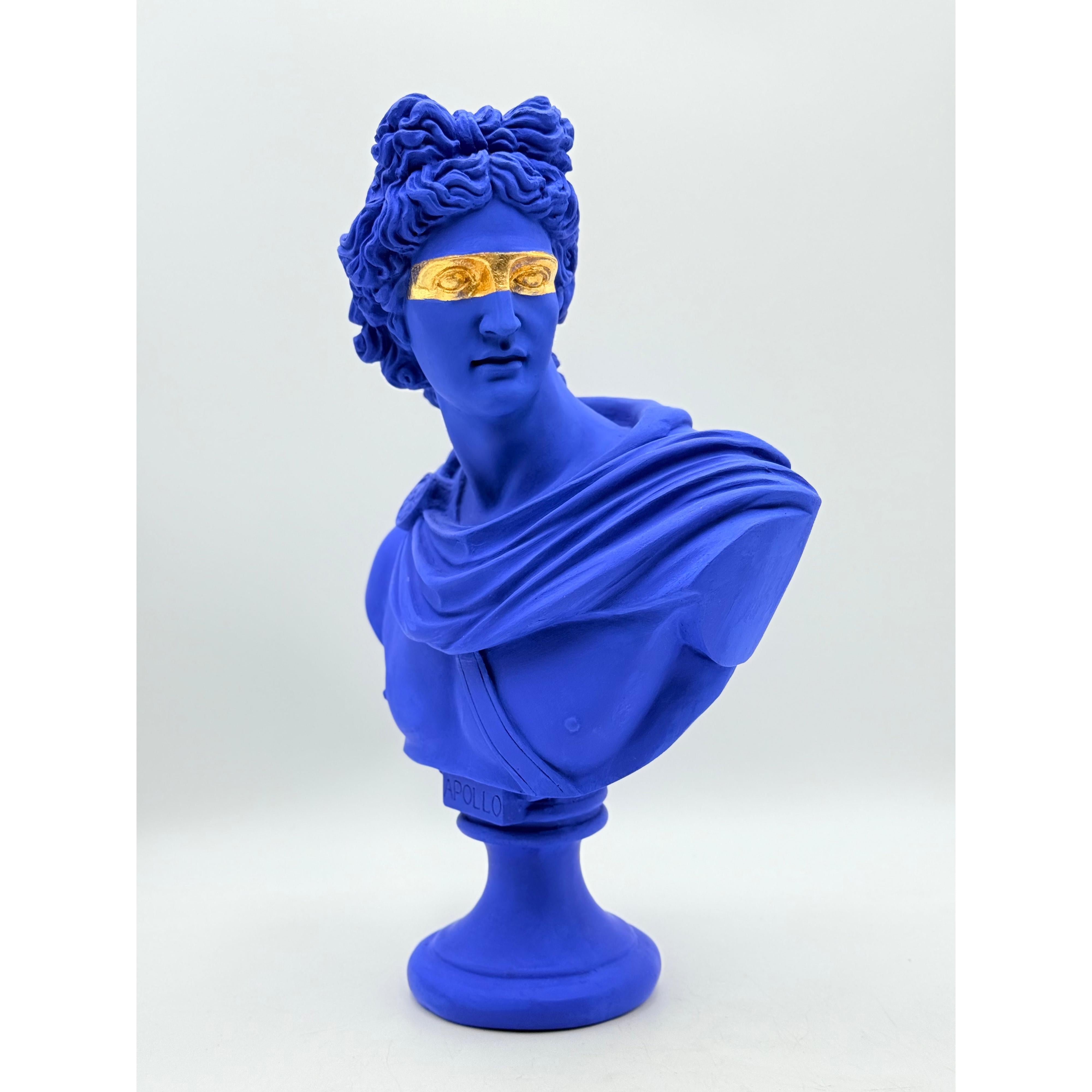 Marine Blue Apollo Heykeli-Heykel-And Iconic Art Store-NowShopFun