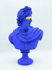 Marine Blue Apollo Heykeli-Heykel-And Iconic Art Store-NowShopFun