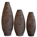 Marrakech Dekoratif Vazo – 3’lü Set-Vazo-Olen Concept-NowShopFun