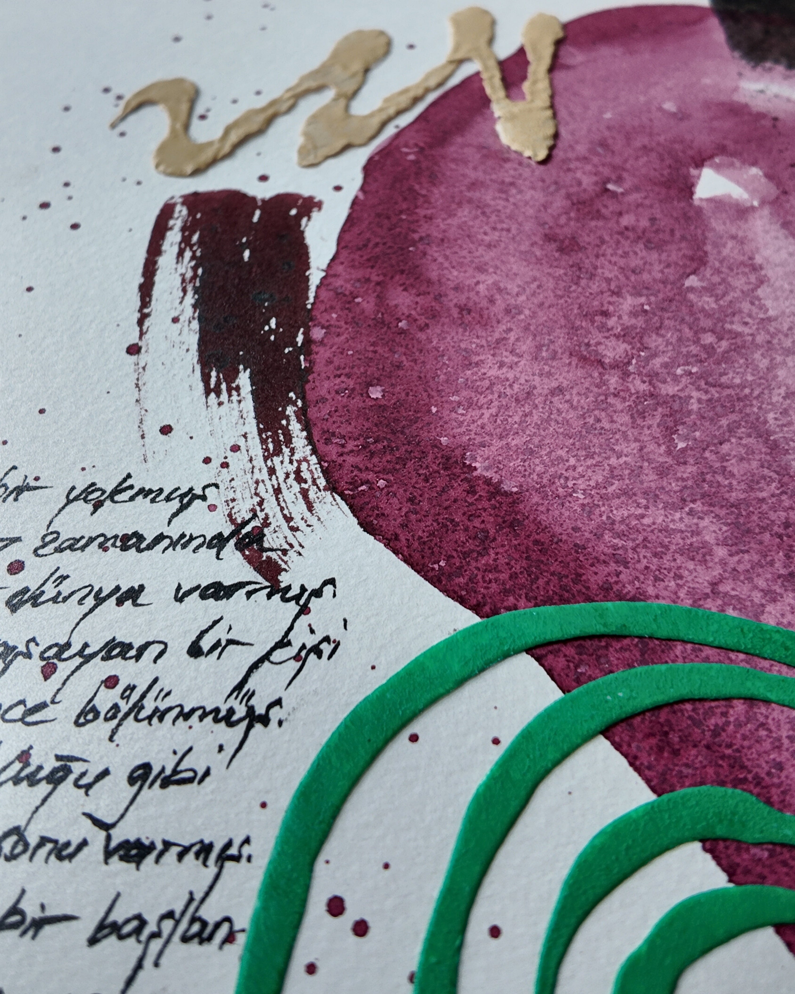 "Masal Serisi - Size Kısa Bir Masal Anlatıyorum" Tablo