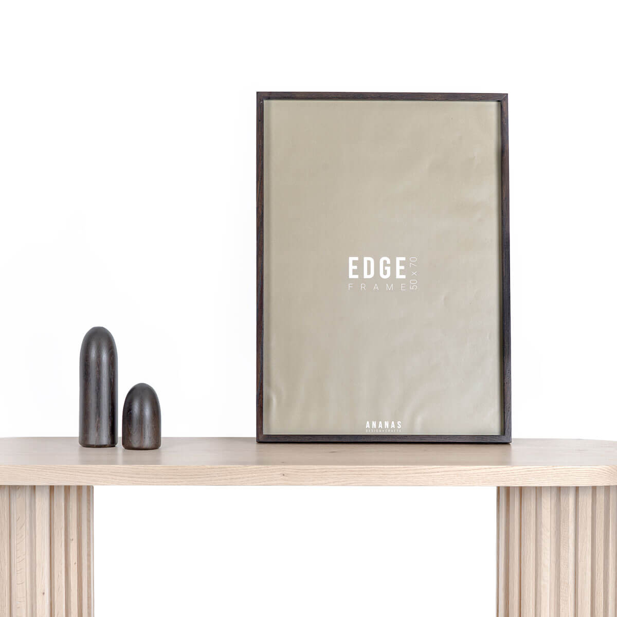 Masif Ahşap Dekoratif Çerçeve, Meşe – Edge Serisi 52X72 Cm