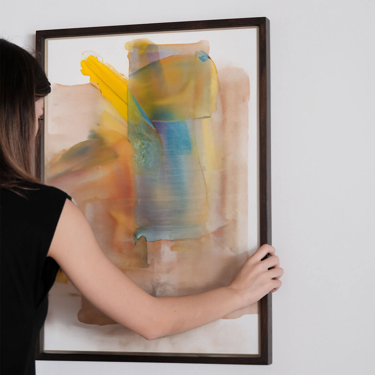 Masif Ahşap Dekoratif Çerçeve, Meşe – Edge Serisi 52X72 Cm