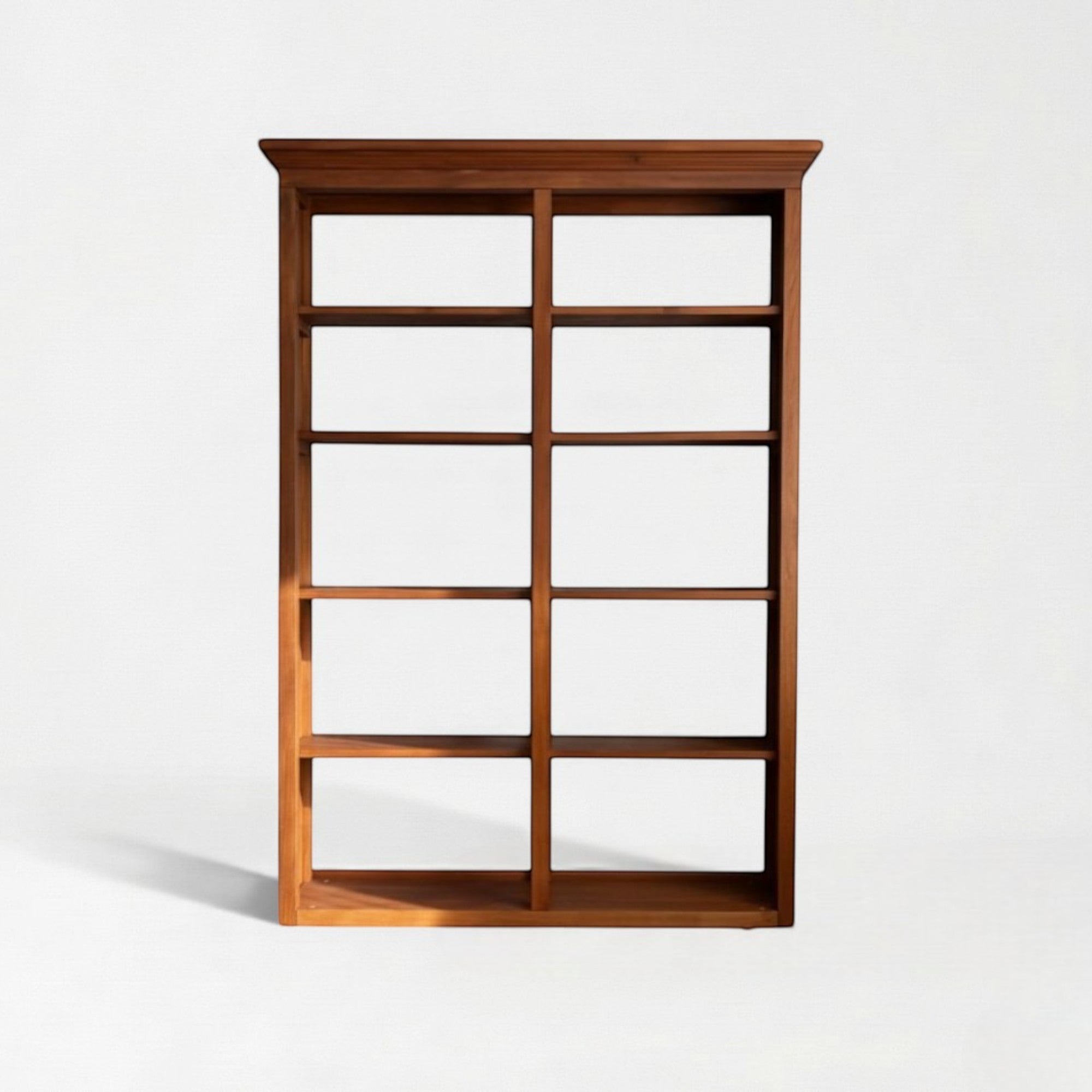 Merve Solid Wood Bookcase