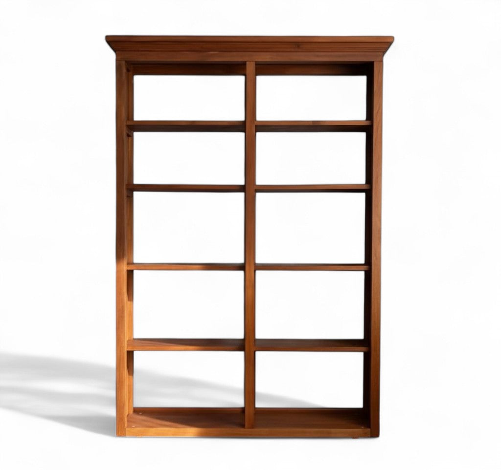 Merve Solid Wood Bookcase