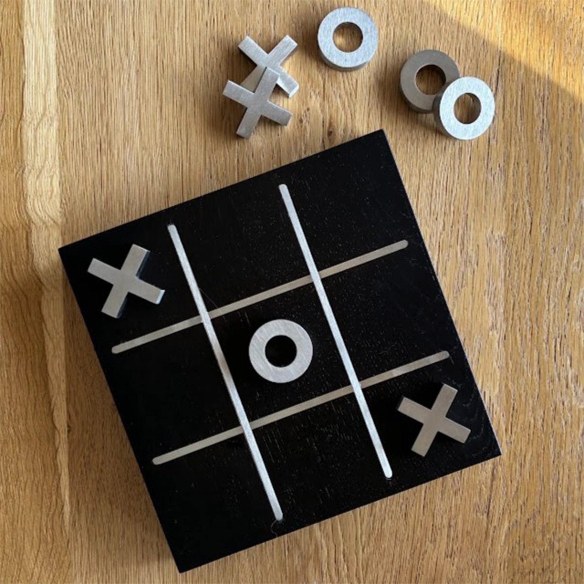 Masif Ahşap XOX - Dekoratif Oyun Tablası-Oyun-ANANAS DESIGN + CRAFTS-NowShopFun