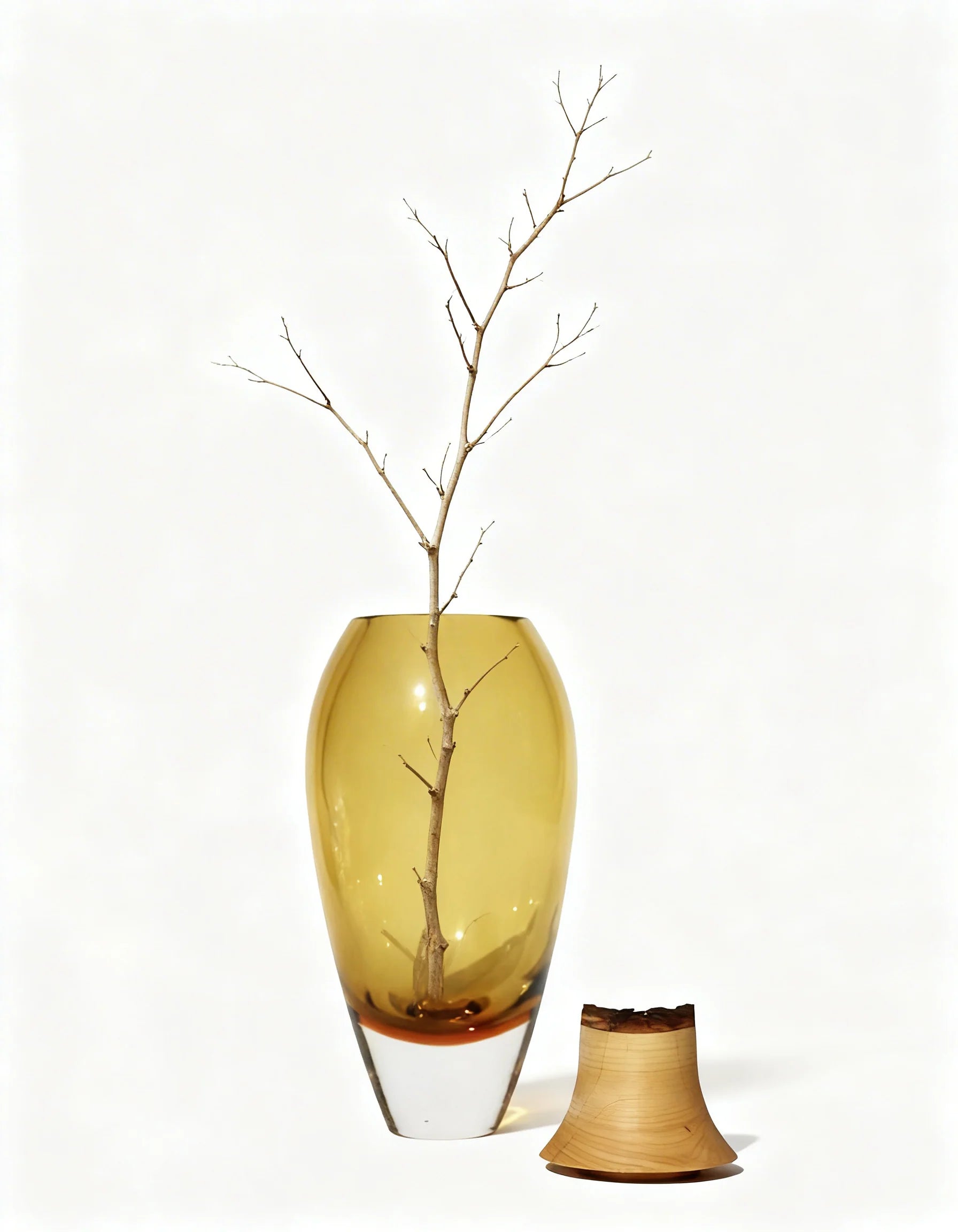 Matisse 1 Stacking Vessel - Olive Vazo