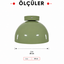Maui Medium Aplik Mint Yeşili-Aplik-Lumiana-NowShopFun