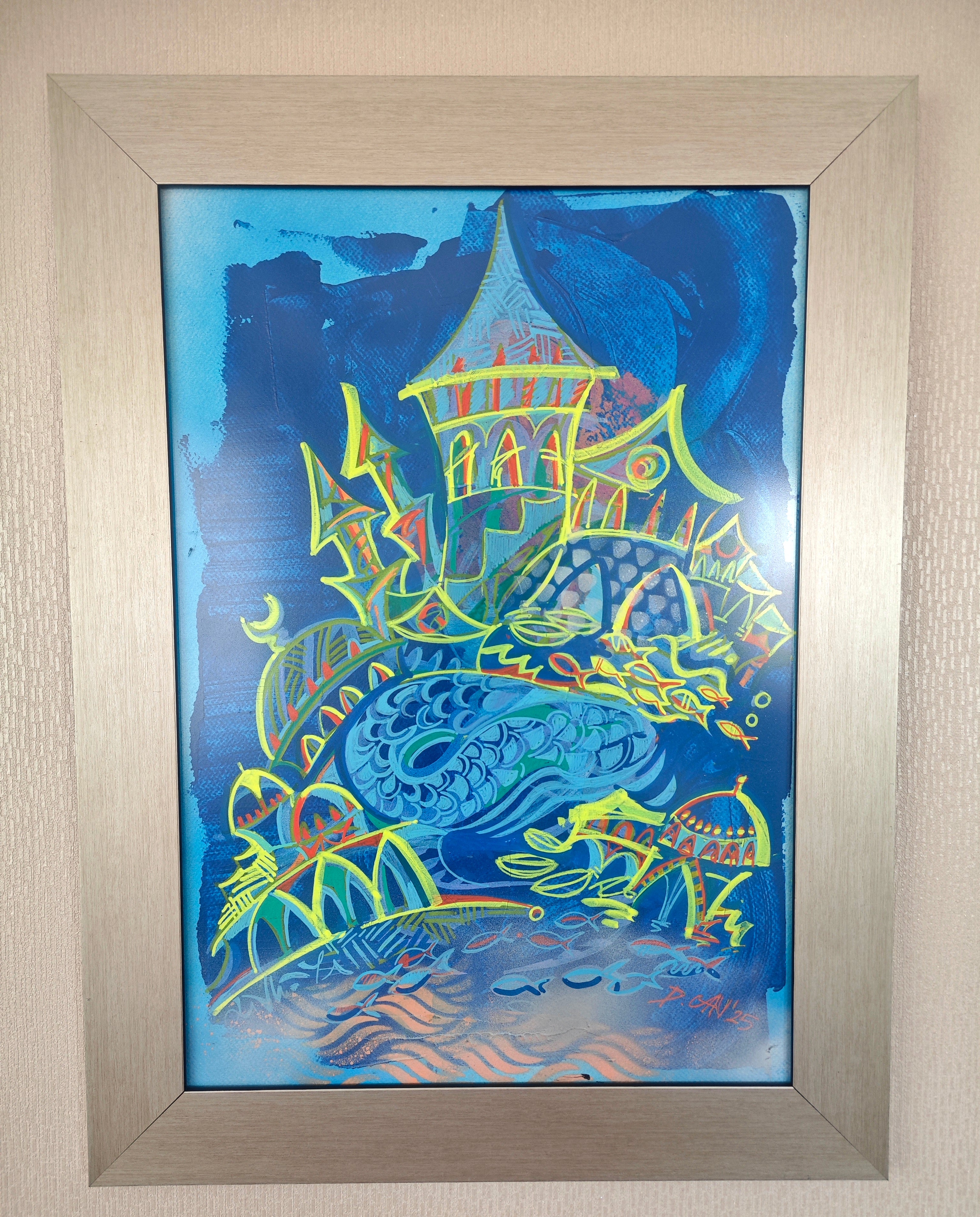 “Mavi Ejderha – İstanbul’Un Derin Nefesi” Tablo