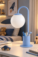Mavi Pera Masa Lambası-Ay Aydınlatma Concept-NowShopFun