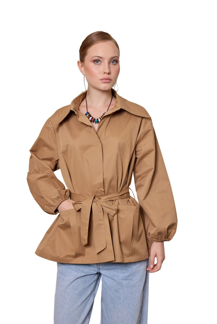 Maximus Mevsimlik Ceket-Ceket-R4Moda-Camel-Standart-NowShopFun