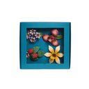 Meadow Walk Floral Peçete Halkası Karışık 4lü Set Çok Renkli-Juliska Tekstil Aksesuar-Juliska-NowShopFun