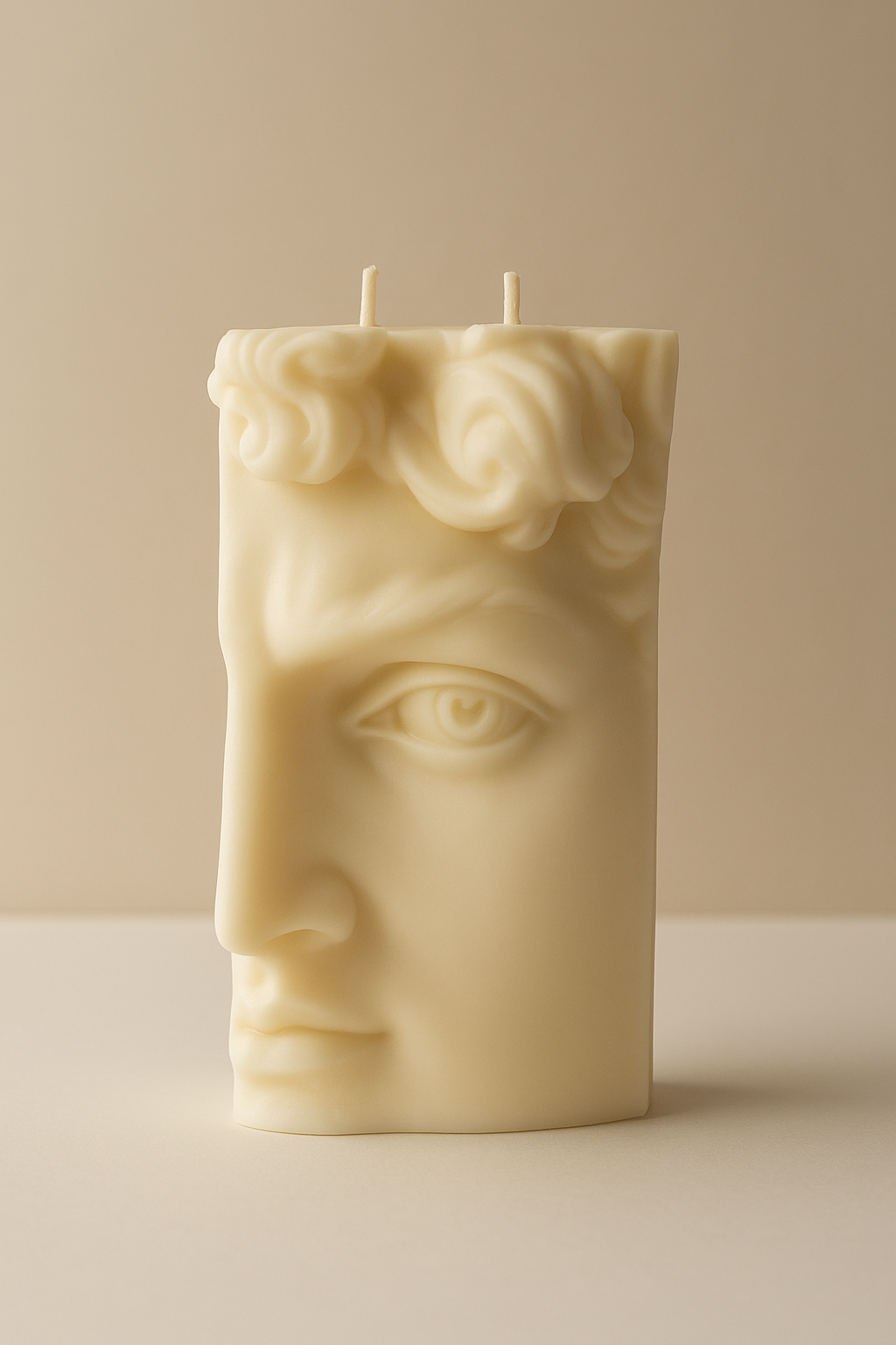 Medusa & David Heykel Mum Seti – El Yapımı Dekoratif Soya Wax