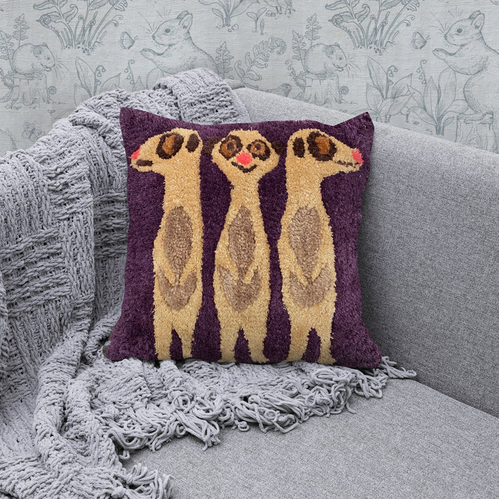 Meerkat Yastık-Yastık & Kırlent-FILLE A FILLE DESIGN STUDIO-NowShopFun